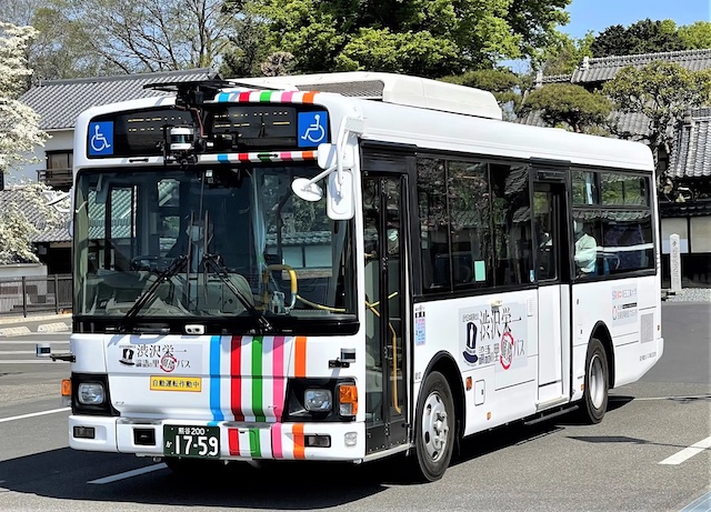 埼玉工大開発自動運転大型バス