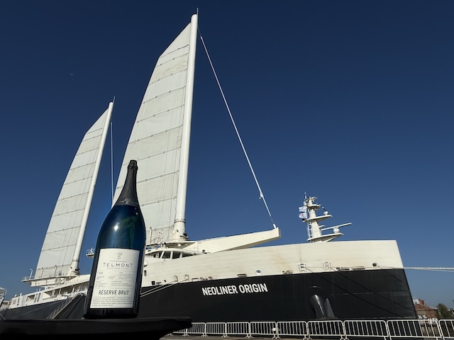 サステナブルなアプローチでシャンパーニュの新時代を切り拓くテルモン　Neoline(ネオライン)社と提携を決定、米国向け輸出で初の風力輸送を開始 世界初の風力貨物船「Neoliner(ネオライナー)」を活用し、脱炭素化を推進